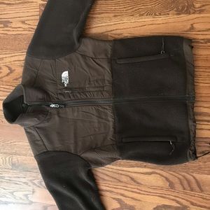 Brown North face jacket